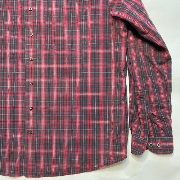 Eddie Bauer XL Tall Plaid Button Down Shirt - Picture 4 of 8
